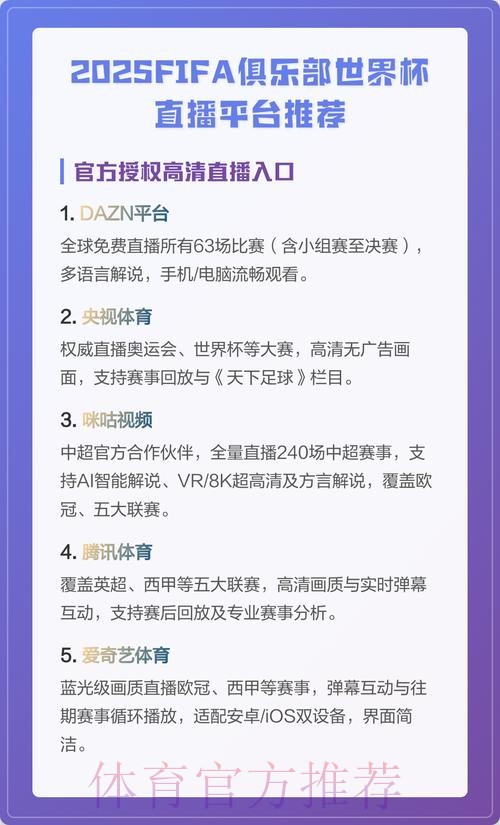 最新世界杯直播平台精选推荐 最新世界杯直播平台精选推荐